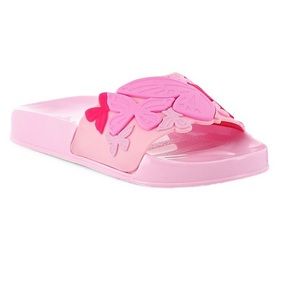 NIB SOPHIA WEBSTER Girls Butterfly Sandals Slides Shoes - Size 27 (US 10)